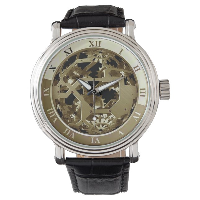 Tandwielen Horloge (Voorkant)