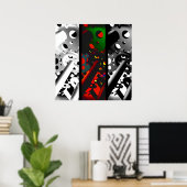 "tandwielen" poster (Thuiskantoor)