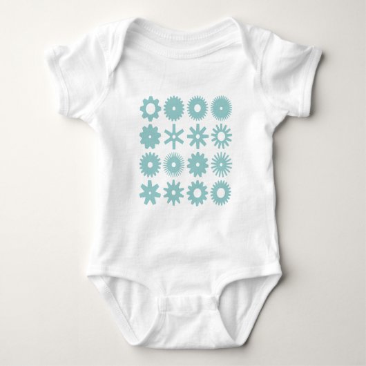 Tandwielen Romper (Voorkant)