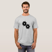 tandwielen t-shirt (Voorkant volledig)