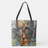 Tandwielen zijn geolied en klaar tote bag (Voorkant)