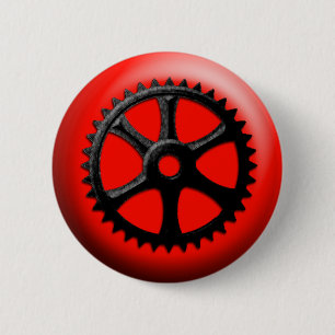 Tandwielknop Ronde Button 5,7 Cm