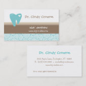 Tandwielkringen voor tandheelkundig Visitekaartje Afsprakenkaartje (Voorkant / Achterkant)