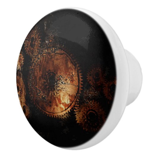 tandwieloverbrengingen voor machines met steampunk keramische knop (Rechts)