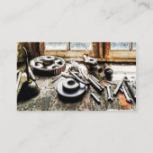 Tandwielovers en wissels in machines visitekaartje (Achterkant)