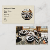 Tandwielovers en wissels in machines visitekaartje (Voorkant / Achterkant)