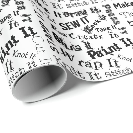 Tandwieltjes afdrukken zwart cadeaupapier (Rol Hoek)