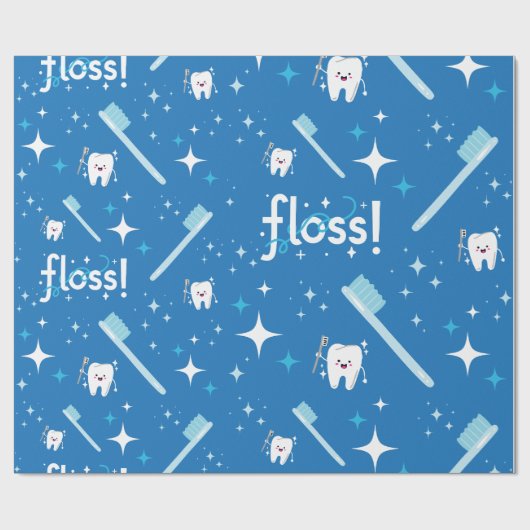 Tandwrapppapier Cadeaupapier (Vlak)