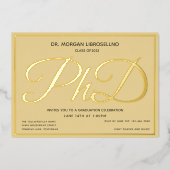 Tane Aftond Promotie Folie Uitnodiging (Voorkant)