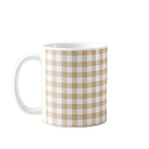 Tane Beige Plaid Gingham