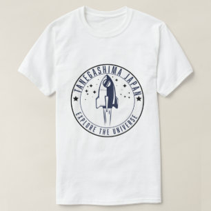Tanegashima Japan Ontdek het universum  T-shirt