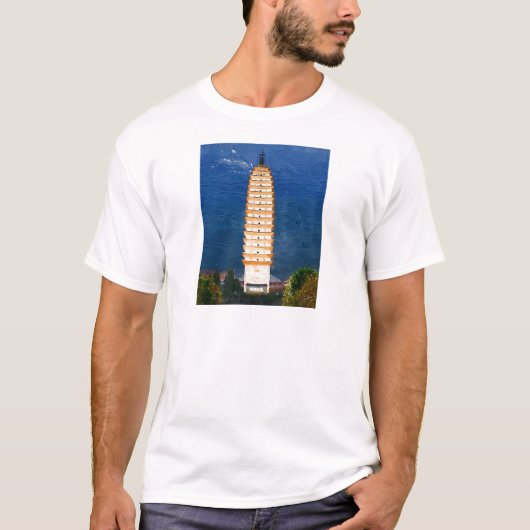Tang Dynasty Tower in Yunnan, Dali T-shirt (Voorkant)