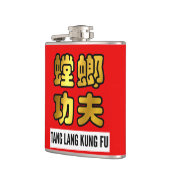 Tang Lang Praying Mantis Kung Fu Gold Script Seal Heupfles (Links)