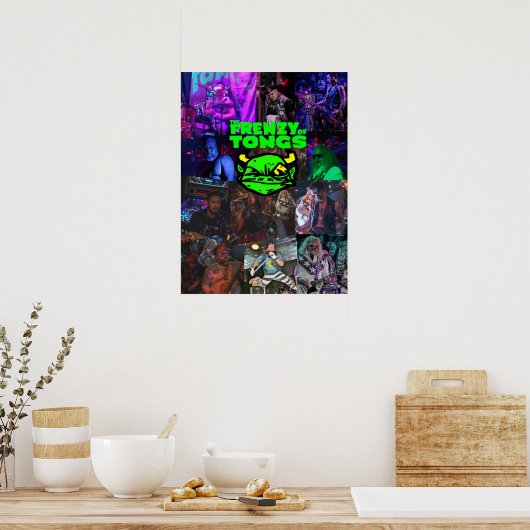 Tang levend II poster (Keuken)