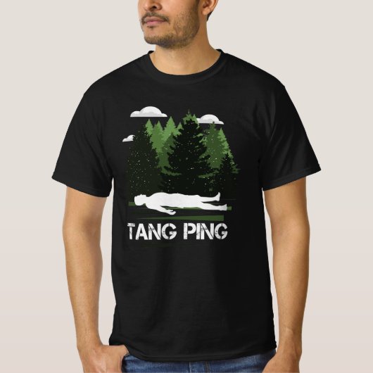 Tang Ping, prachtige natuur T-shirt (Voorkant)