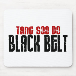 Tang Soo Do Black Belt Karate Muismat