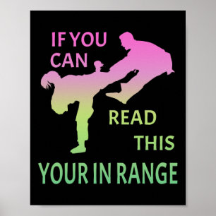 Tang Soo Do Cadeaus voor meisjes Karate Shirt Mart Poster