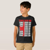 Tang Soo Do Dark T-shirt (Voorkant volledig)