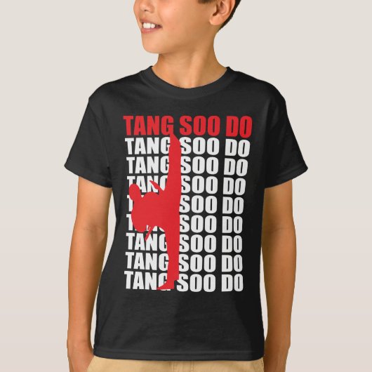 Tang Soo Do Dark T-shirt (Voorkant)