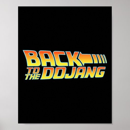 Tang Soo do Funny Martial Arts and Karate Poster (Voorkant)