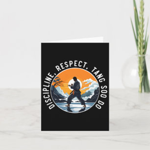 Tang Soo Do Koreaanse Karate Martial Arts Martial Kaart