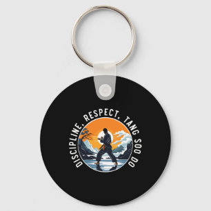 Tang Soo Do Koreaanse Karate Martial Arts Martial Sleutelhanger