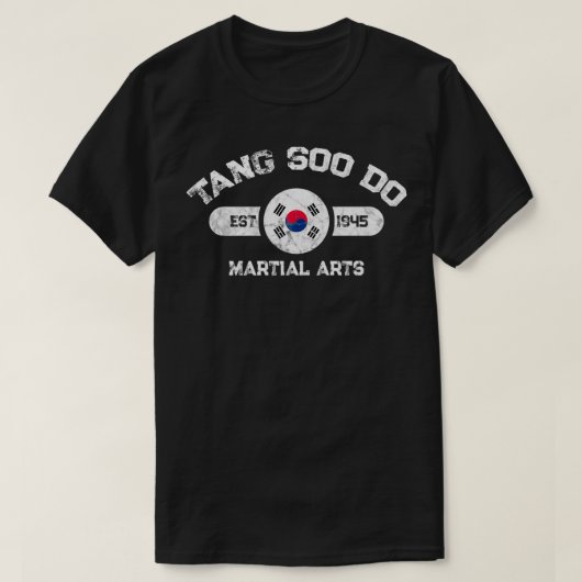 Tang Soo Do opgericht in 1945 T-shirt (Design voorkant)