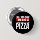 Tang Soo Do Sparring Martial Artist Karate Master Ronde Button 5,7 Cm (Voorkant /achterkant)