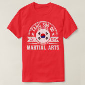 Tang Soo do Taekwondo Mixed Martial Arts MMA 1 T-shirt (Design voorkant)