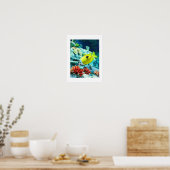 Tang tropische vissen poster (Keuken)