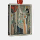 Tang Women Metalen Ornament (Rechts)