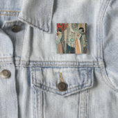 Tang Women Vierkante Button 5,1 Cm (In situ)