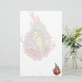 Tanga de Seahorse Stationery Briefpapier (Staand voorkant)