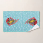 Tanga de Seahorse Towel Set Bad Handdoek (Handdoek)