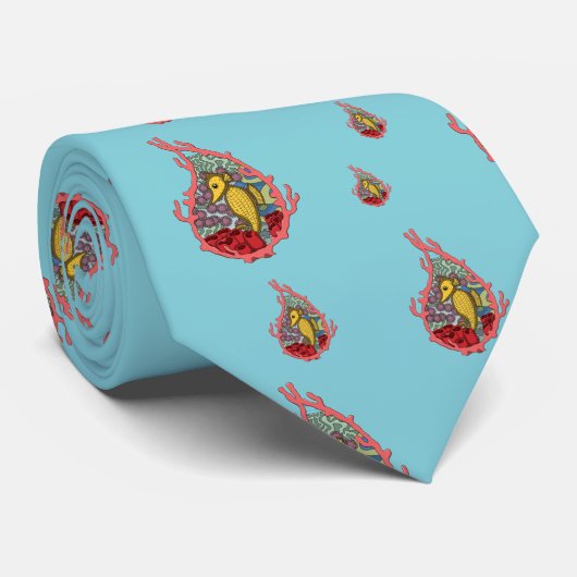 Tanga de Stropdas van de Mannen van het Seahorse (Opgerold)