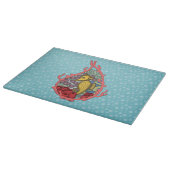 Tanga de Zeepaard Glas Snijplank (Hoek)