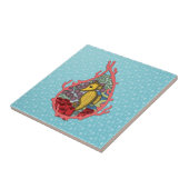 Tanga de zeepaard tegeltje (Zijkant)