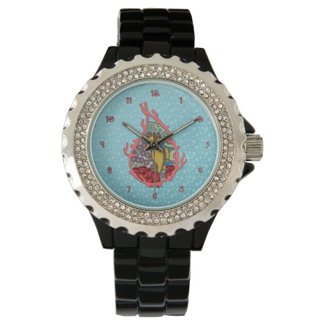 Tanga de Zeepaardhorloge Horloge (Voorkant)