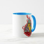 Tanga de zeepaardje Mok (Voorkant rechts)