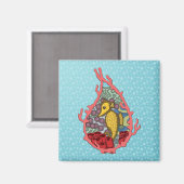 Tanga de zeepaardmagneet magneet (Voorkant / Achterkant)