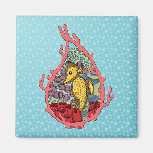 Tanga de zeepaardmagneet magneet (Voorkant)