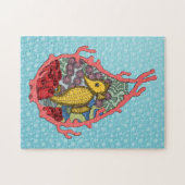 Tanga de zeepaardpuzzel legpuzzel (Horizontaal)