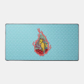 Tanga het zeepaardje bureaumat (Voorkant)