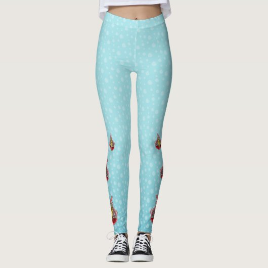 Tanga het zeepaardje Leggings (Voorkant)