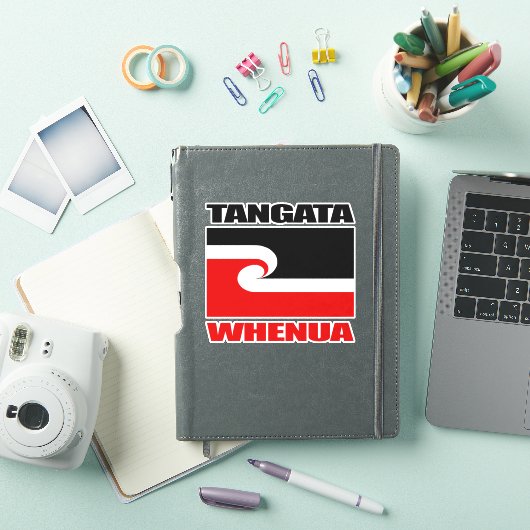 Tangata Whenua Sticker (iPad Cover)