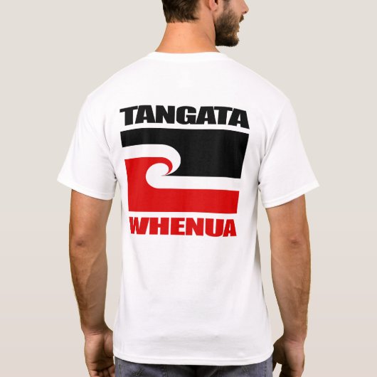 Tangata Whenua T-shirt (Achterkant)
