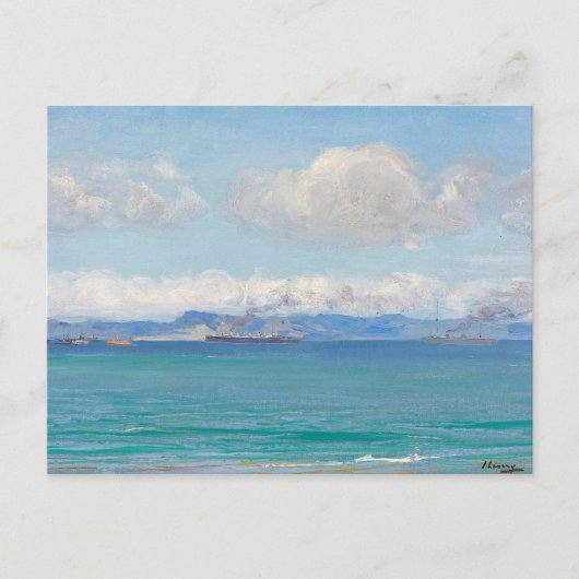 Tanger Bay | Sir John Lavery Briefkaart (Voorkant)