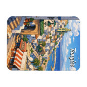 Tanger Marokko Reizen Magneet (Horizontaal)