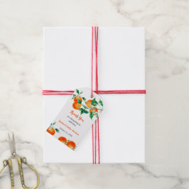 Tangerine Baby Little Cutie Gift Labels Cadeaulabel