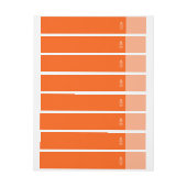 Tangerine BEWAART CALM EN Uw creatieve tekst (Vel)
